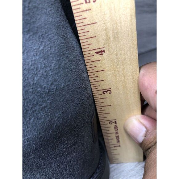 NEW UGG WOMEN'S CLASSIC FEMME ZIP MINI GREY / GRAY ANKLE BOOTS SIZE 11 1117535 - Picture 8 of 16